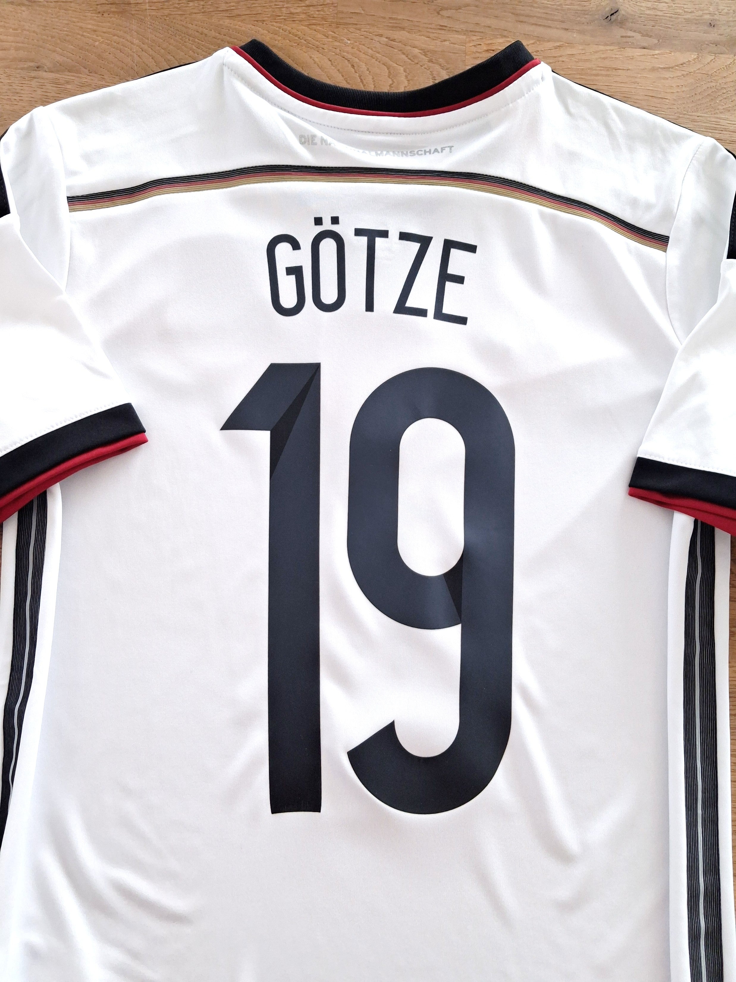 2014/15 Germany Home Football Shirt Götze #19
