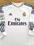 2013/14 Real Madrid Home La Liga Long Sleeve Football Shirt