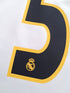 2003/04 Real Madrid Home La Liga Football Shirt Zidane #5 (M)