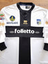 2013/14 Parma Home Serie A Long Sleeve Football Shirt