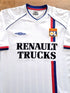 2002/03 Lyon Home Ligue 1 Football Shirt Juninho #8 (XL)