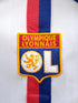 2002/03 Lyon Home Ligue 1 Football Shirt Juninho #8 (XL)