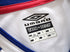 2002/03 Lyon Home Ligue 1 Football Shirt Juninho #8 (XL)