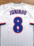 2002/03 Lyon Home Football Shirt Juninho #8