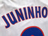 2002/03 Lyon Home Ligue 1 Football Shirt Juninho #8 (XL)