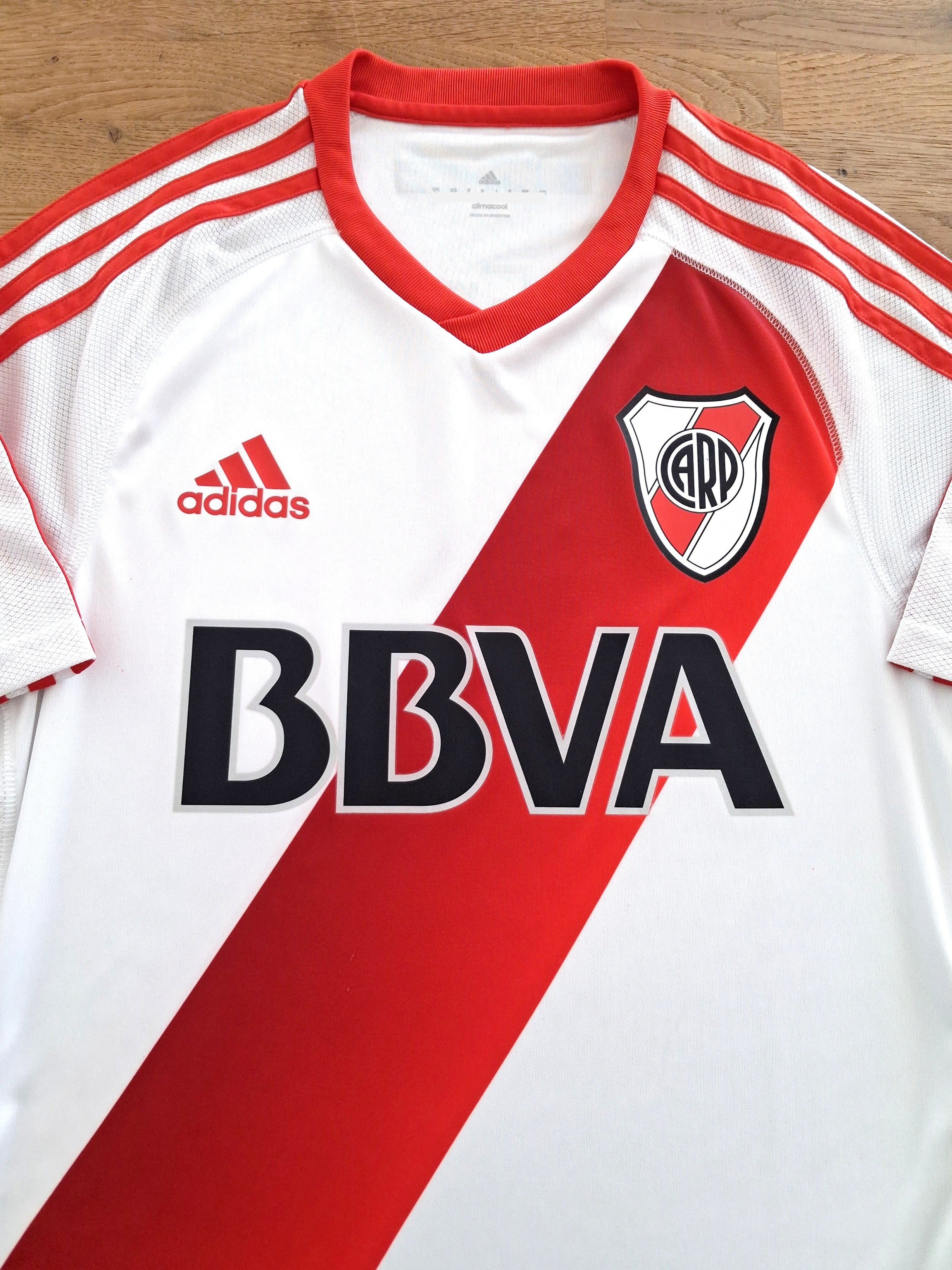 2016/17 River Plate Home Adizero Football Shirt