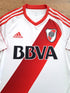 2016/17 River Plate Home Adizero Football Shirt