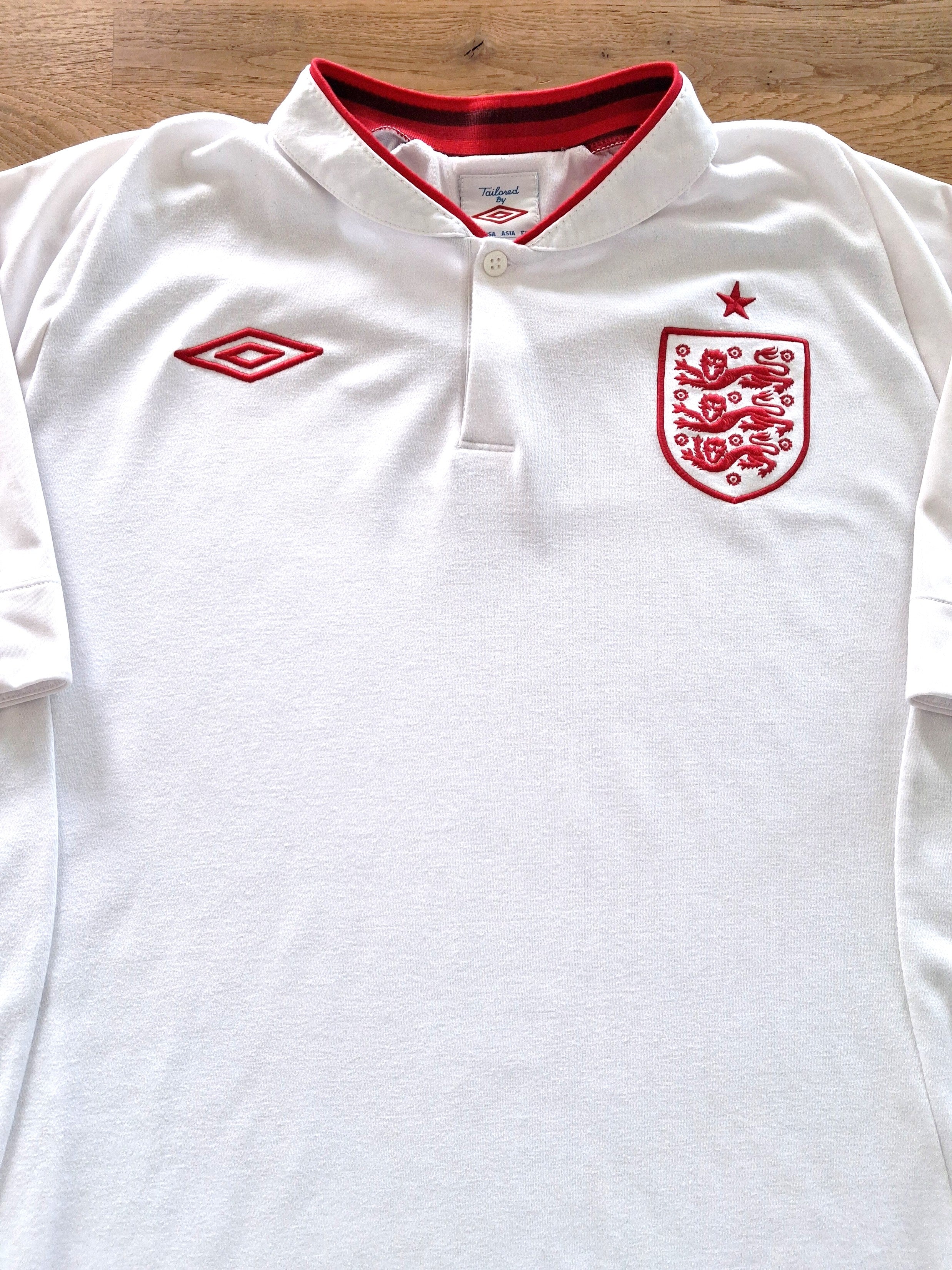 2012/13 England Home Football Shirt