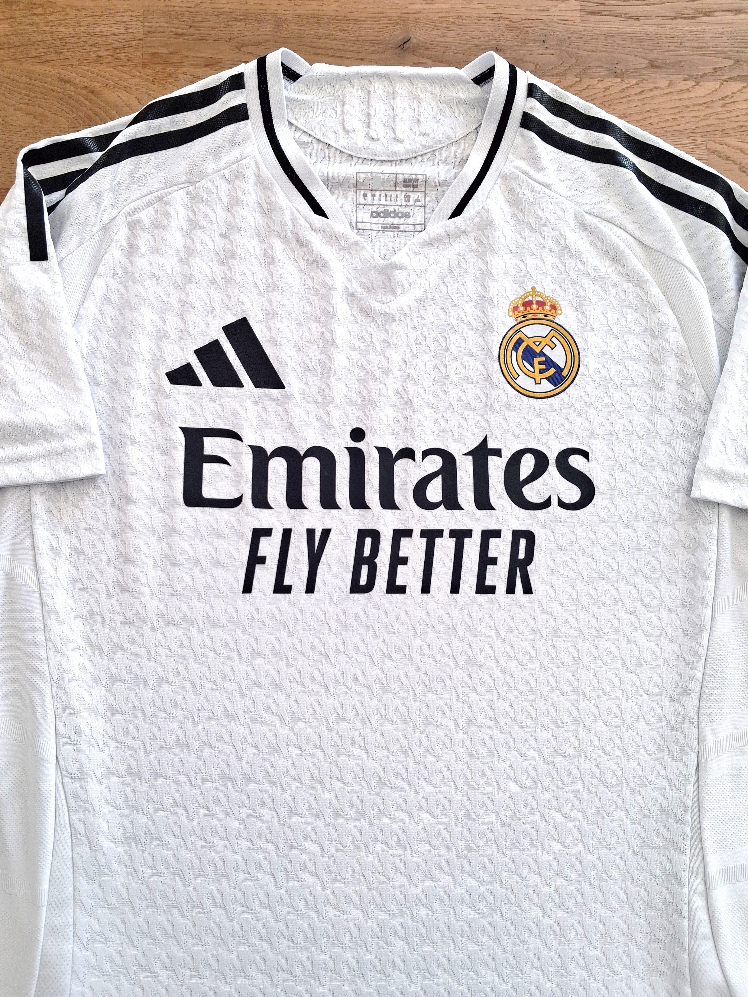 2024/25 Real Madrid Home Authentic Football Shirt