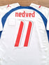2006/07 Czech Republic Away Football Shirt Nedved #11