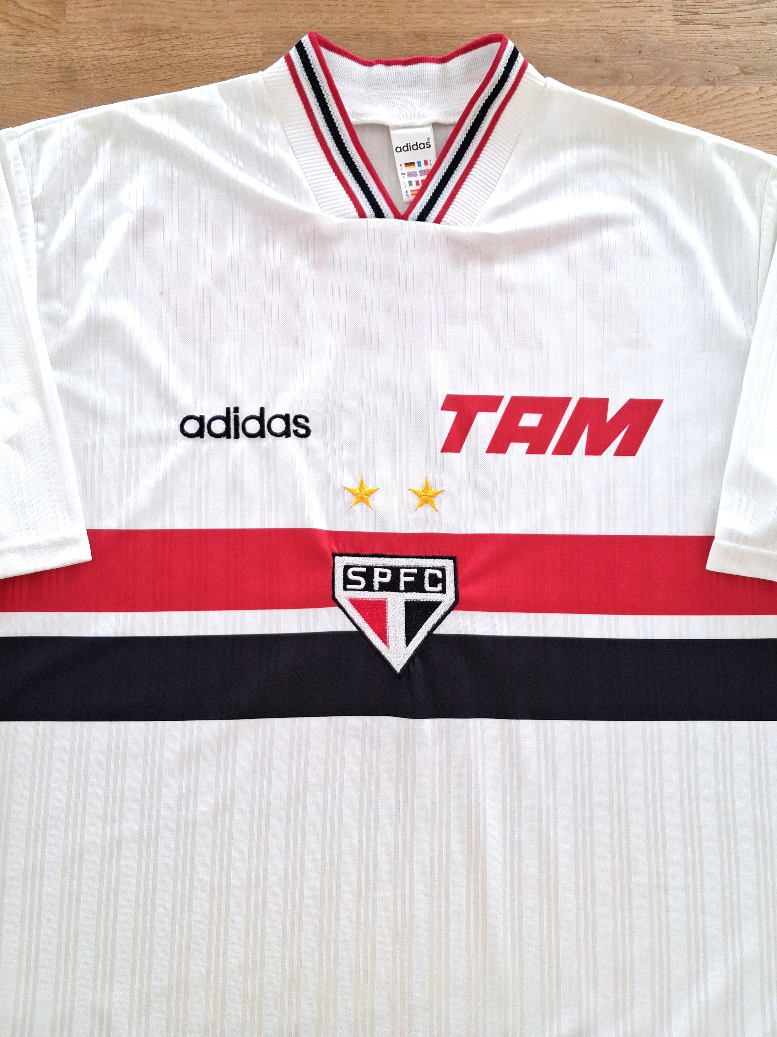 1996 Sao Paulo Home Football Shirt