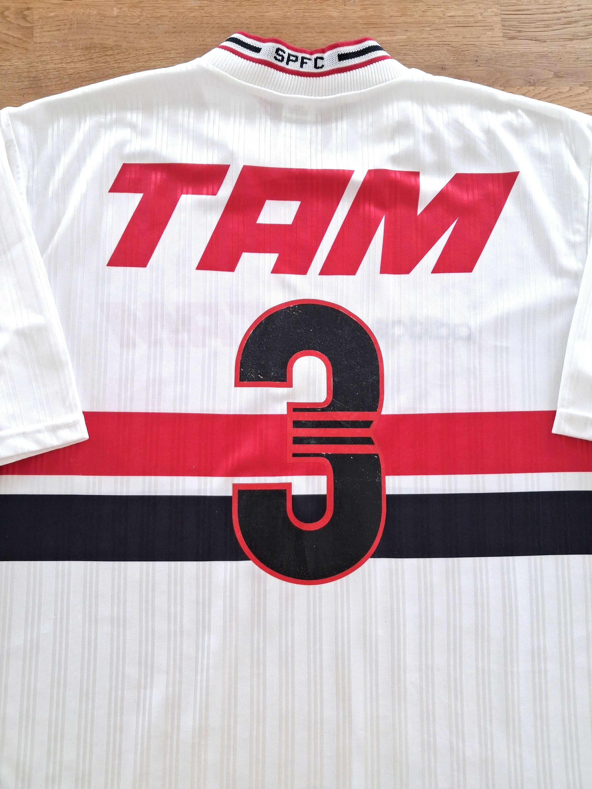 1996 Sao Paulo Home Football Shirt #3