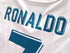 2018 Real Madrid Home Football Shirt. Ronaldo #7 (XL)