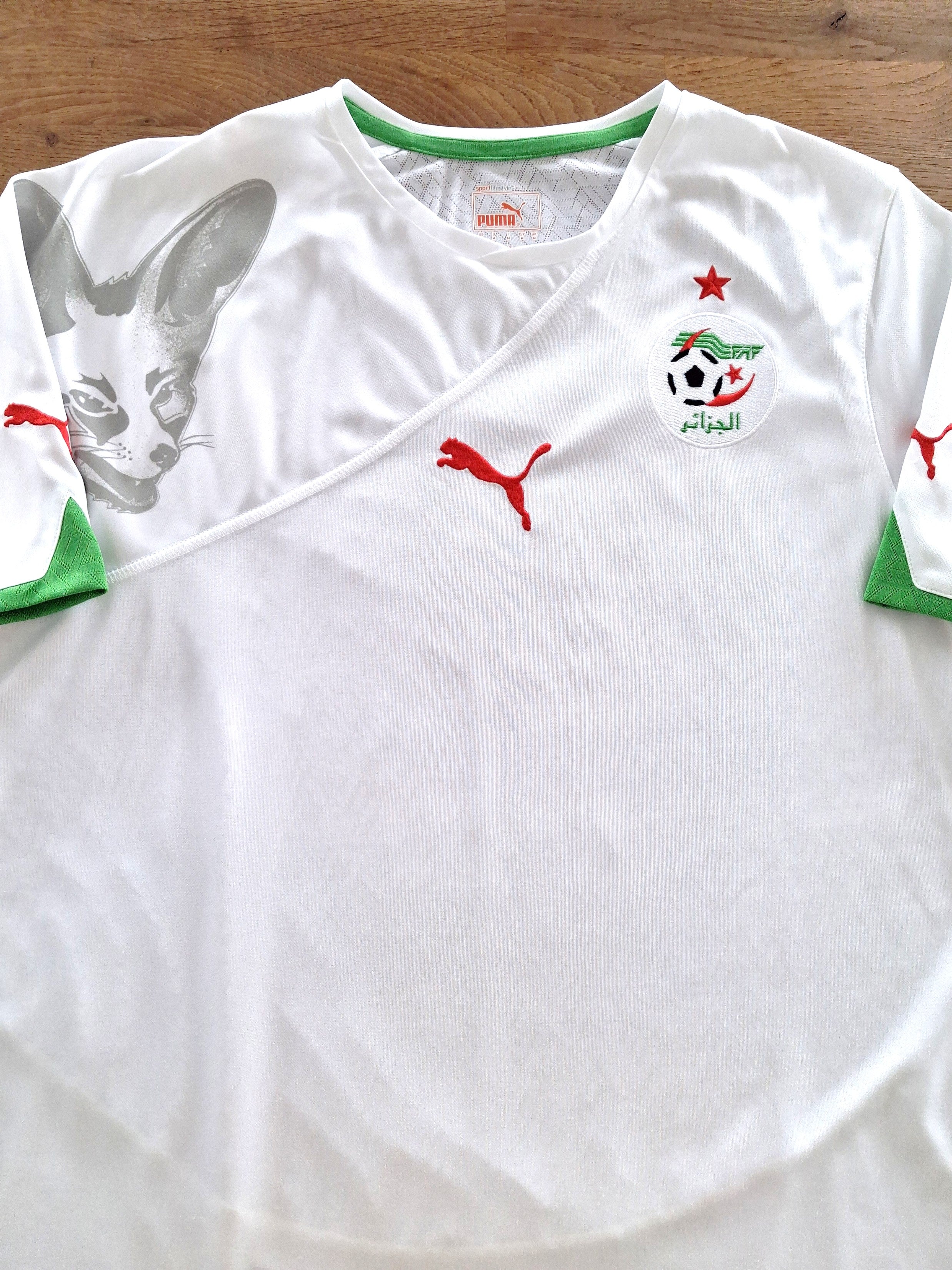 2010/11 Algeria Home Football Shirt