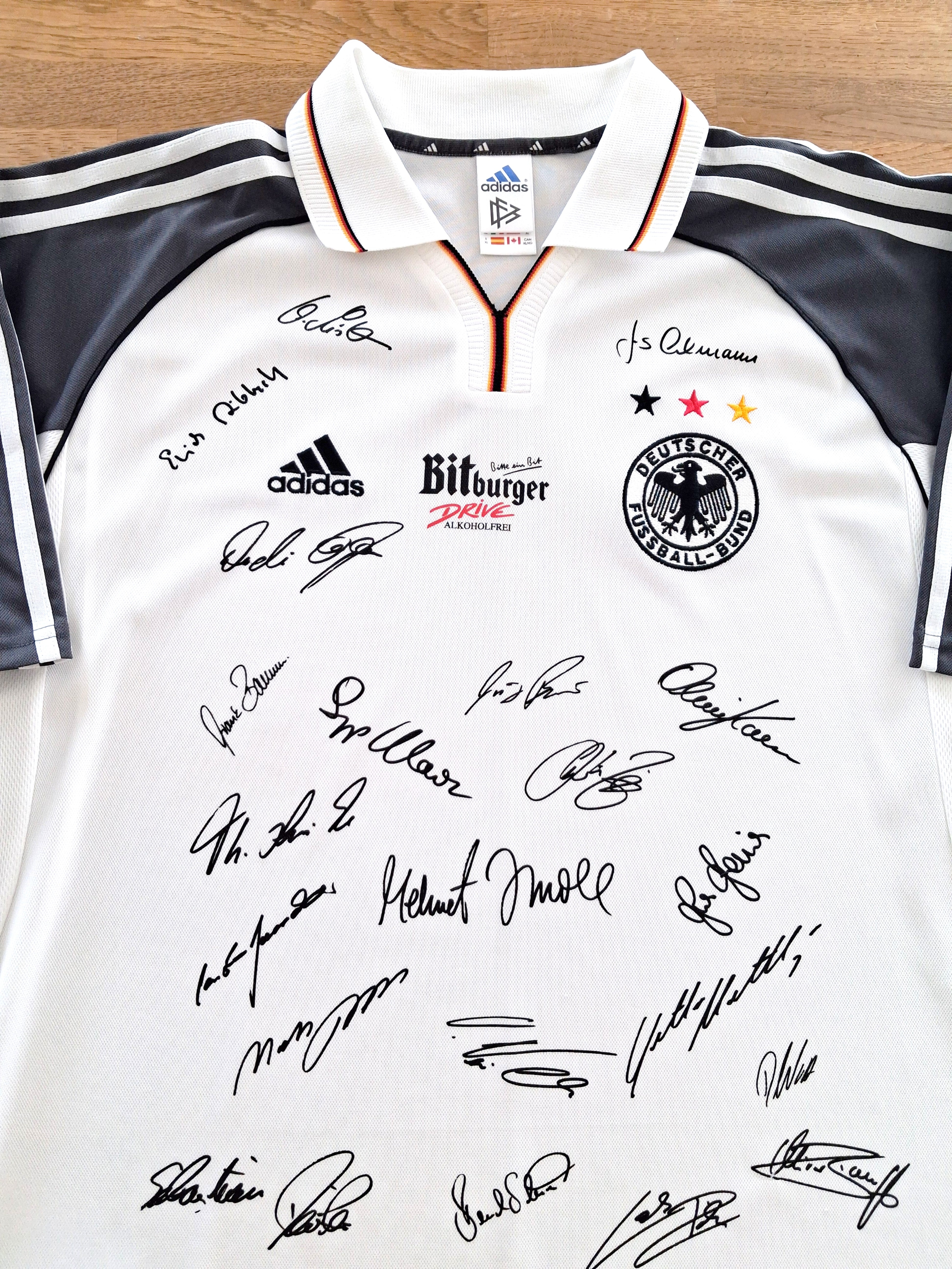 2000/01 Germany Home 'Signed' Football Shirt