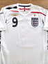 2007/08 England Home Football Shirt Rooney #9