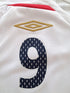 2007/08 England Home Football Shirt Rooney #9 (S)