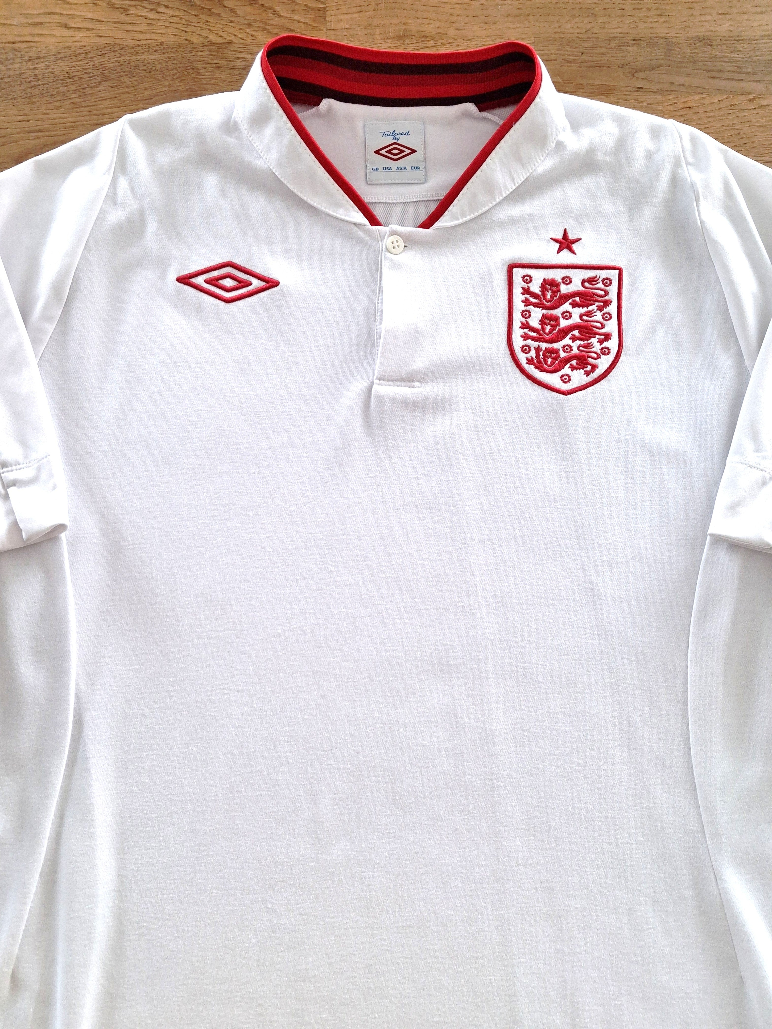 2012/13 England Home Football Shirt