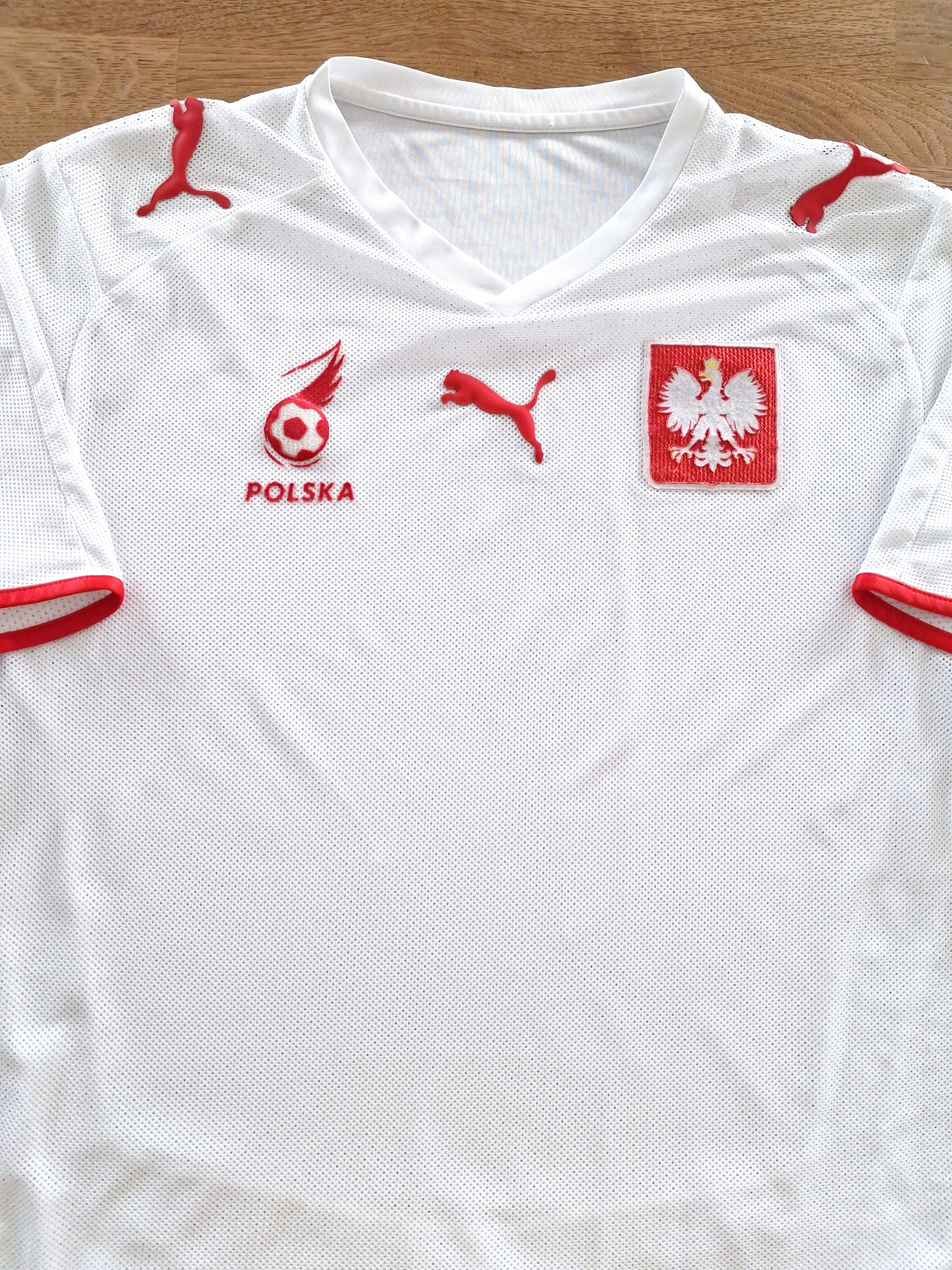 2008/09 Poland Home Football Shirt