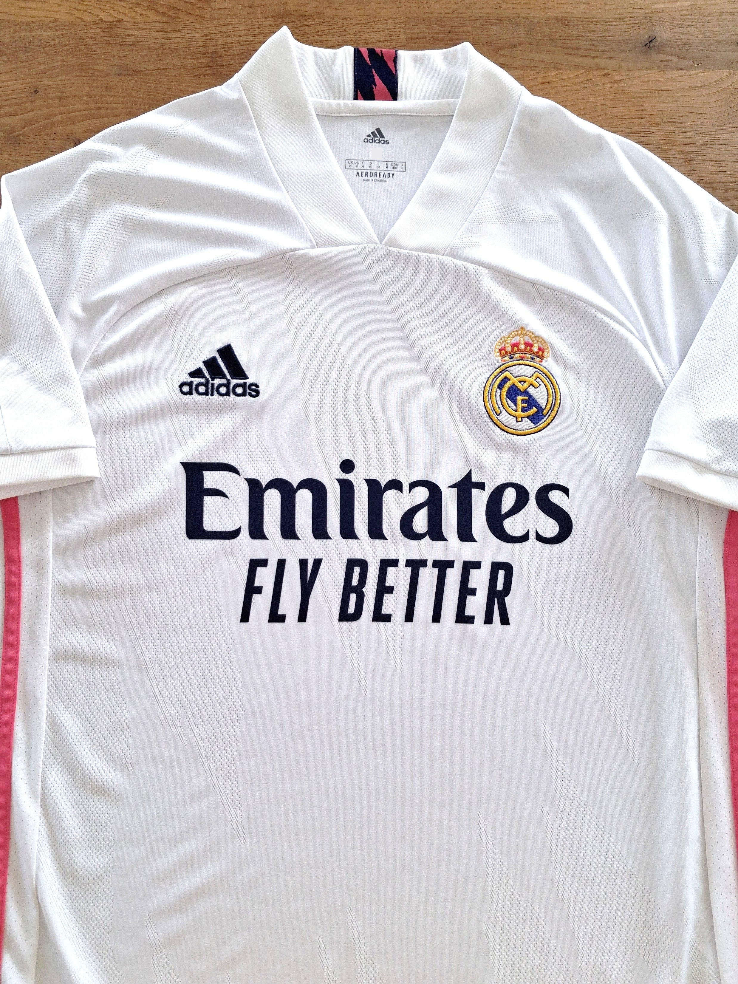 2020/21 Real Madrid Home Football Shirt