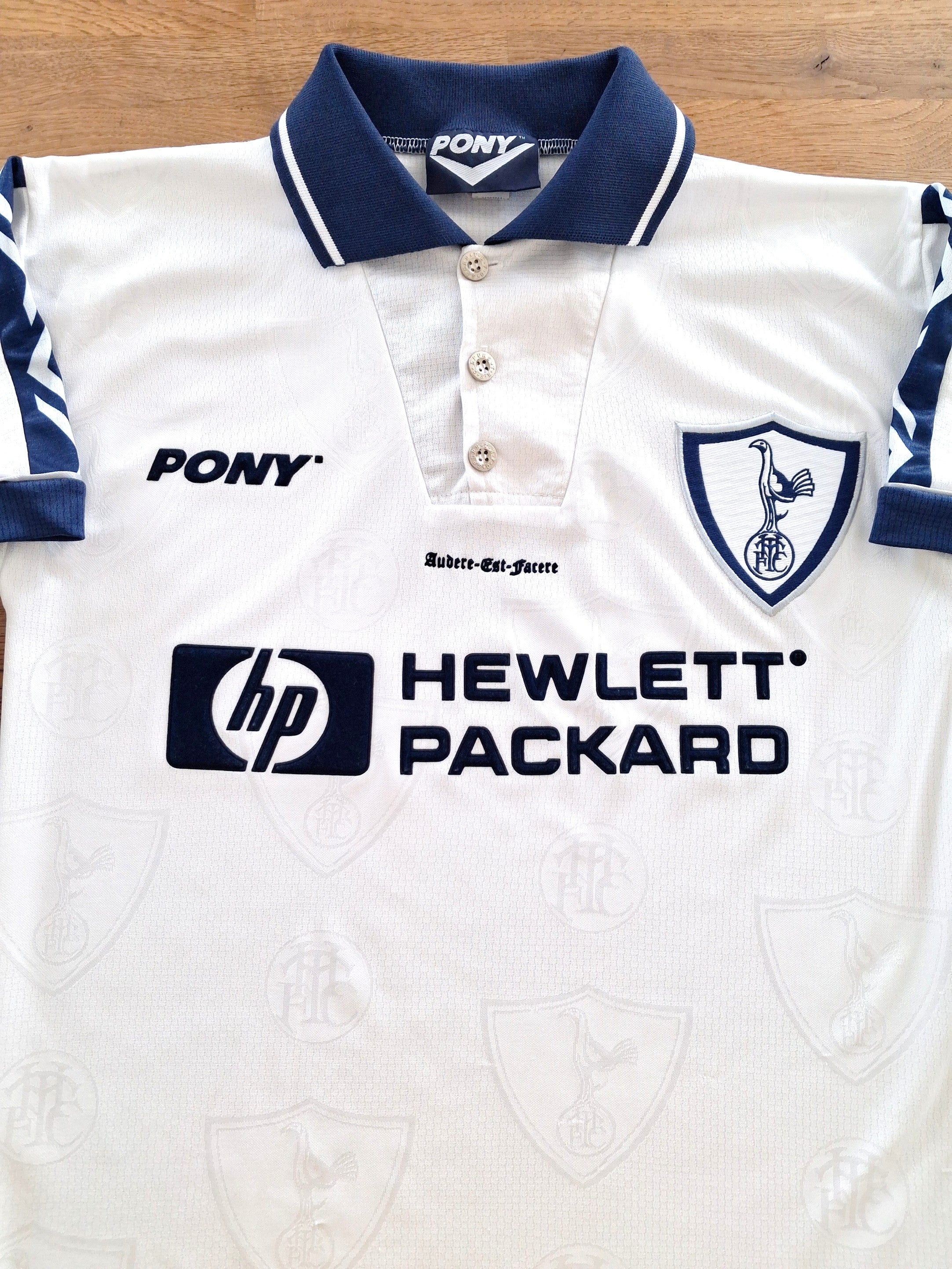 1995/96 Tottenham Home Football Shirt
