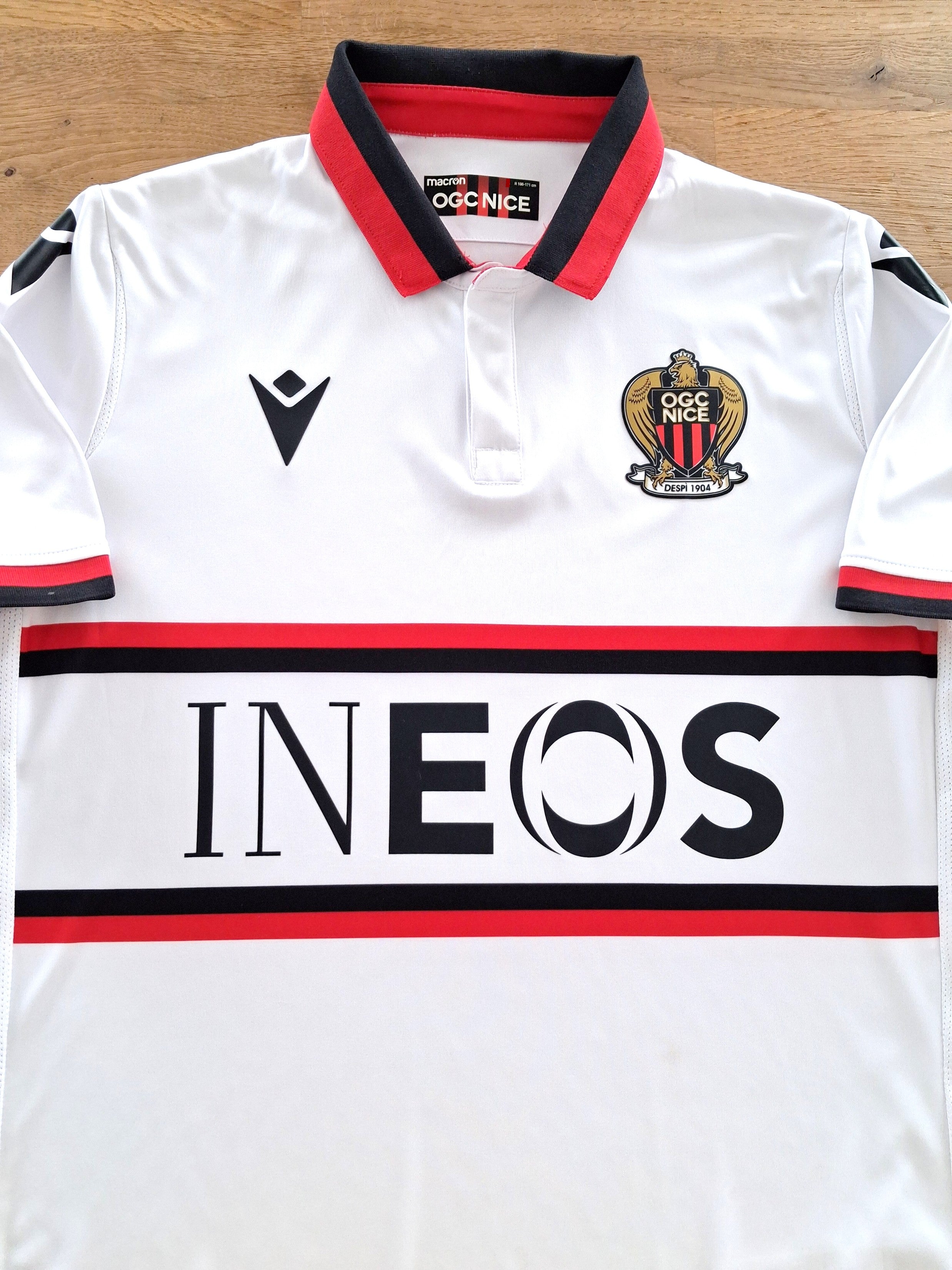 2020/21 OGC Nice Away Football Shirt