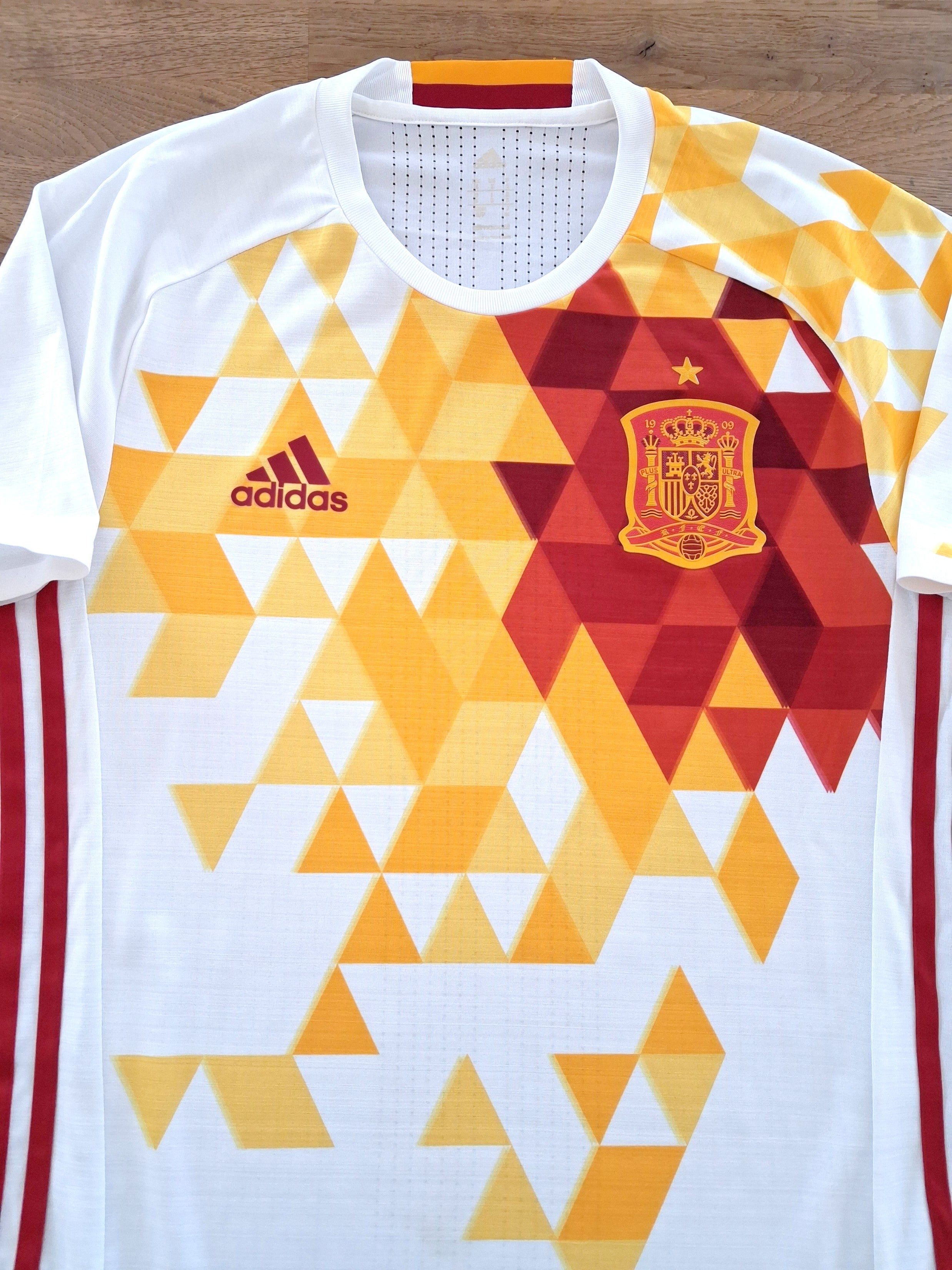 2016/17 Spain Away Adizero Football Shirt