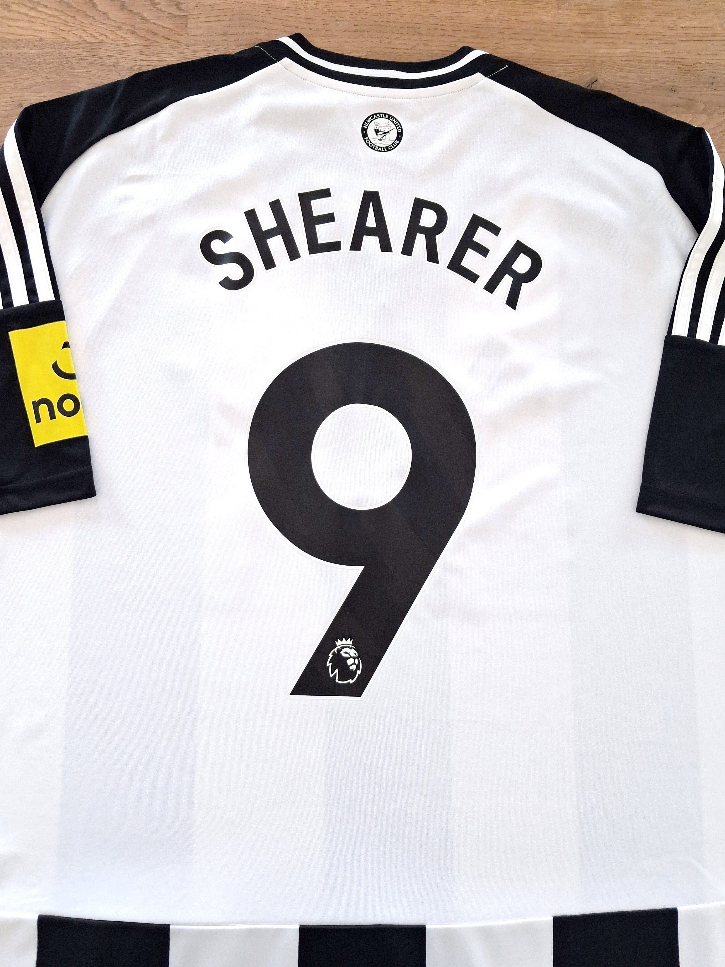 2024/25 Newcastle United Home Premier League Football Shirt Shearer #9