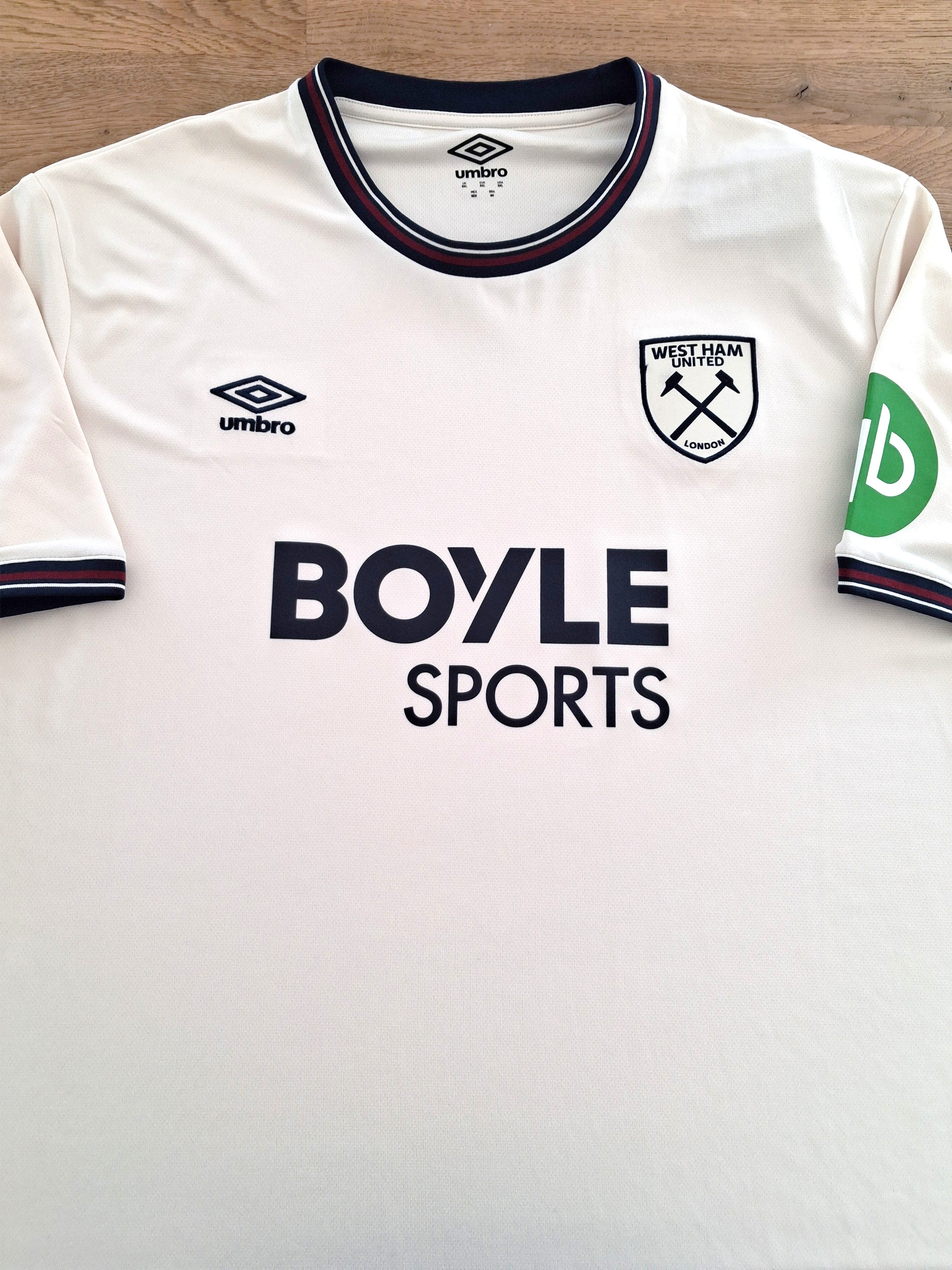 2025/26 West Ham Away Football Shirt