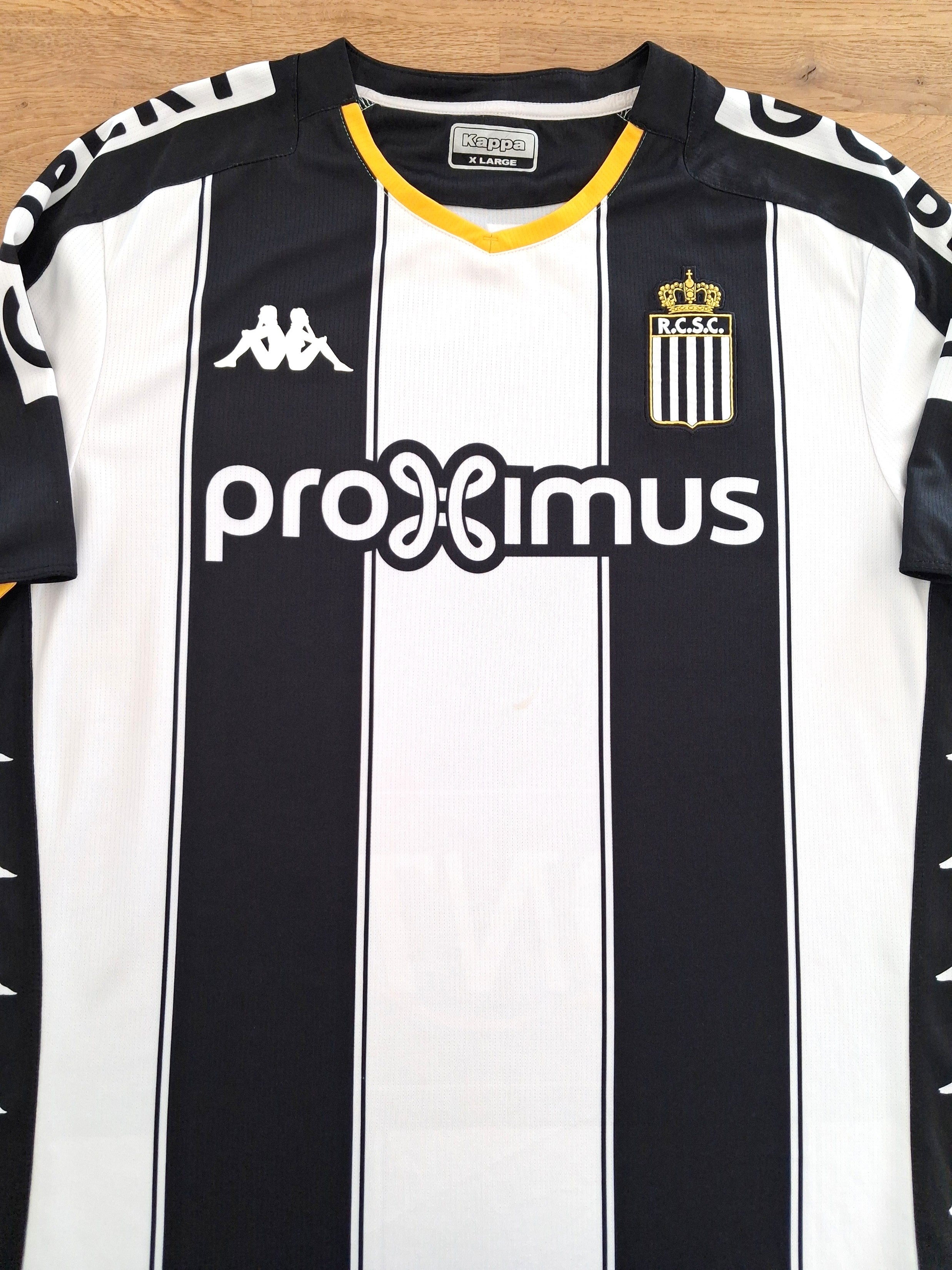 2019/20 Royal Charleroi Home Football Shirt