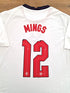 2020/21 England Home Football Shirt Mings #12