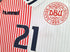 2023 Denmark 'DBU 86' Reissue Away Football Shirt Højlund #21 (L)