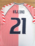 2023 Denmark 'DBU 86' Reissue Away Football Shirt Højlund #21