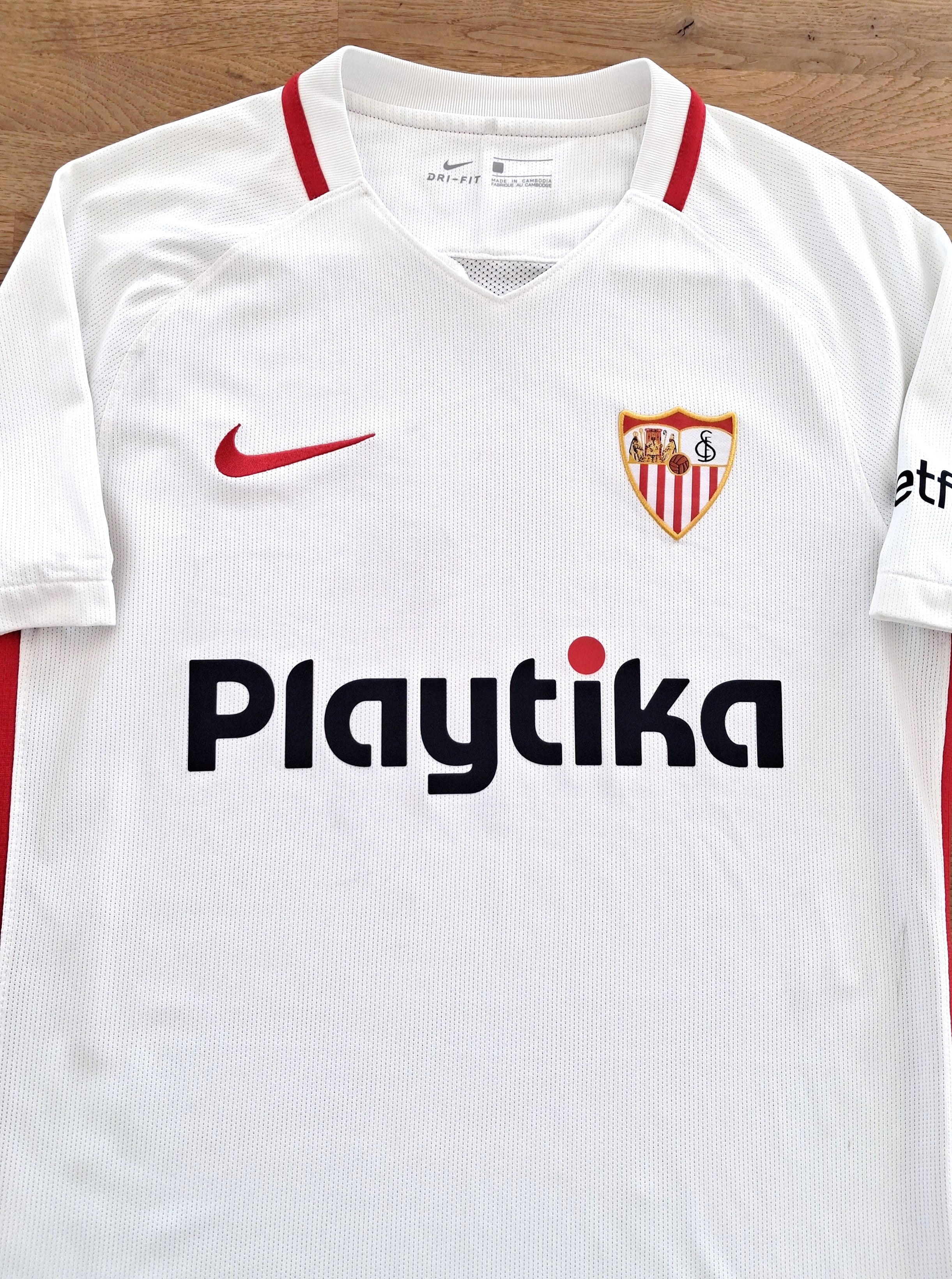 2018/19 Sevilla Home Football Shirt