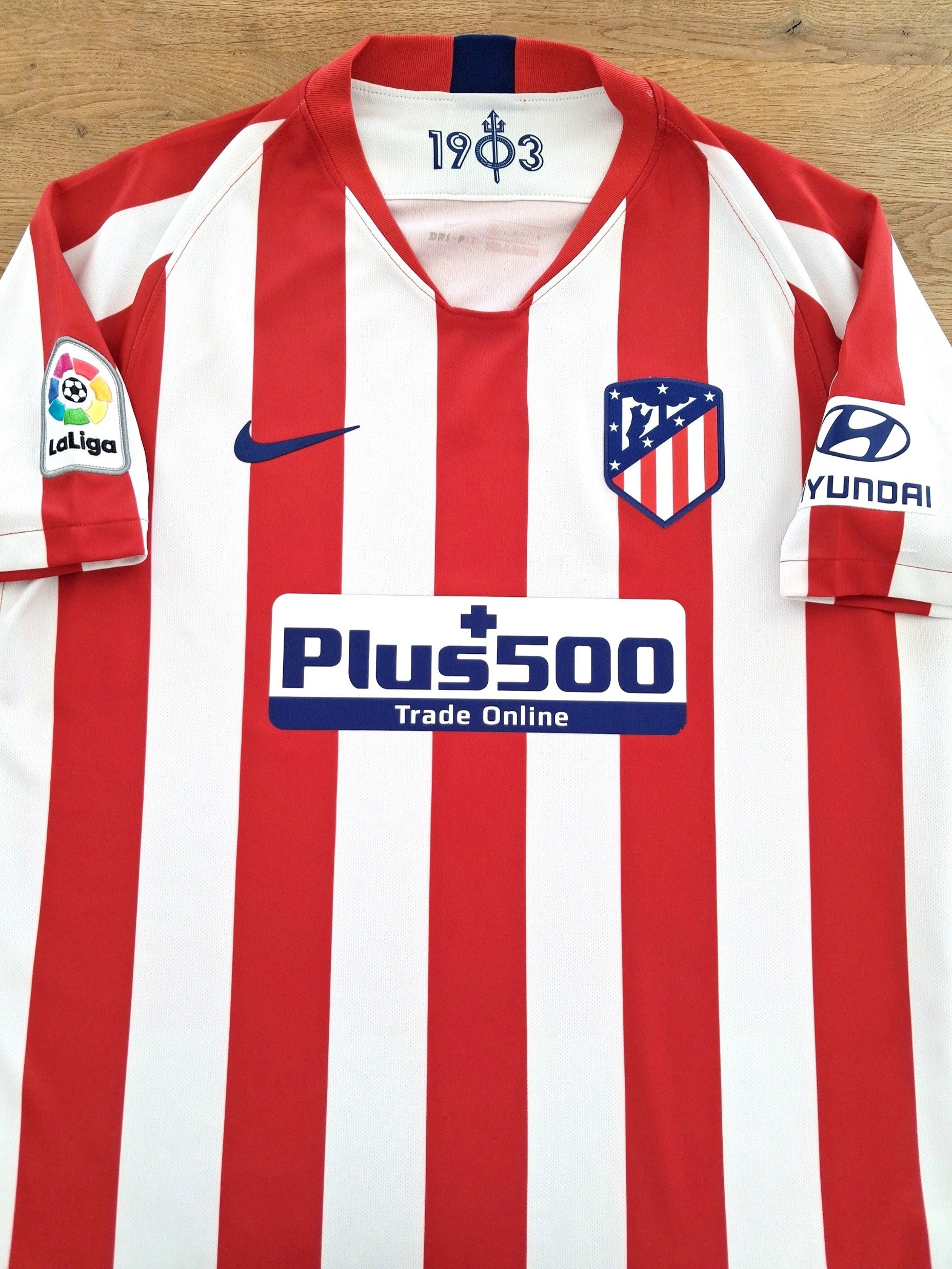 2019/20 Atlético Madrid Home La Liga Football Shirt