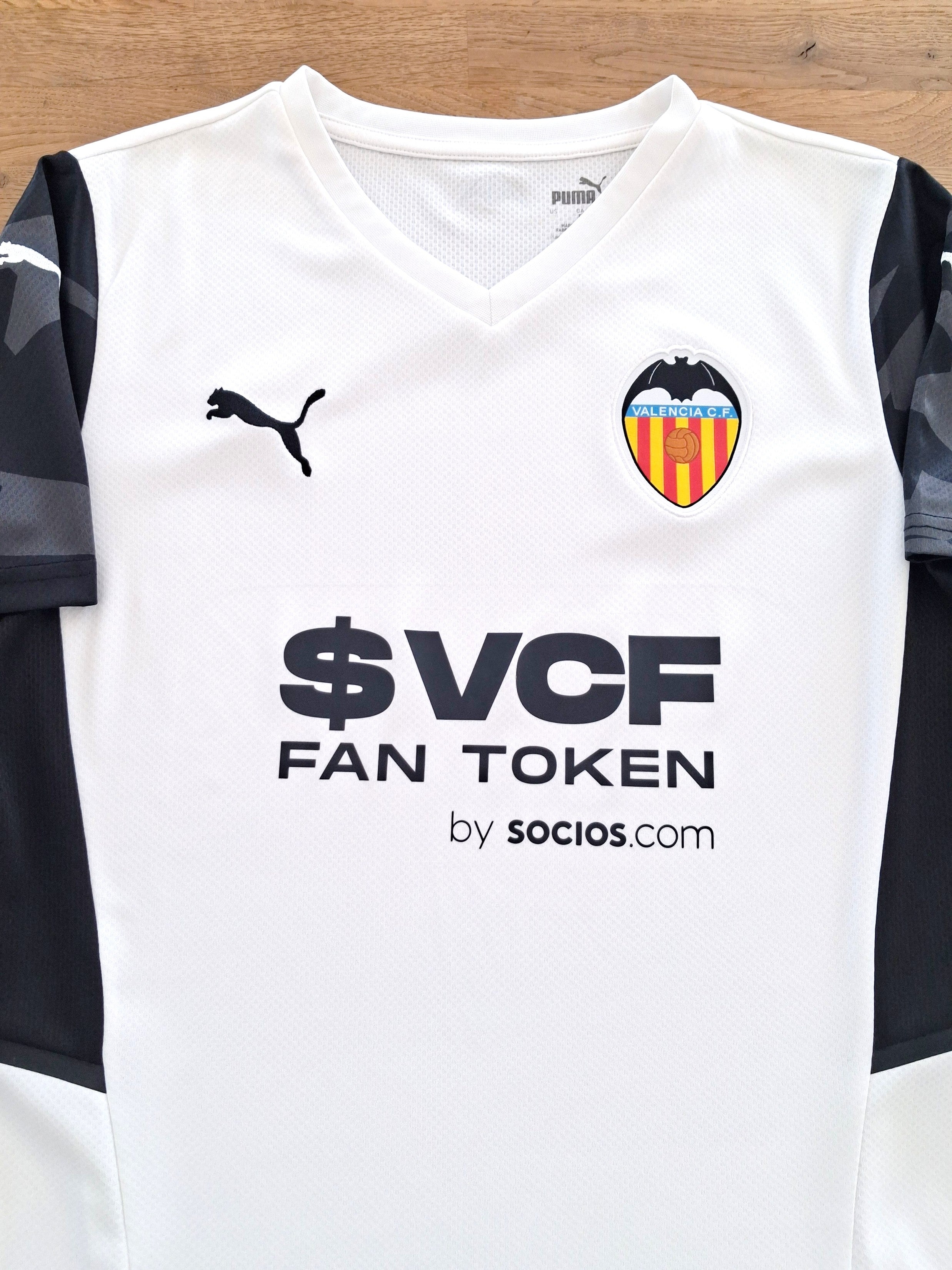 2021/2022 Valencia Home Football Shirt