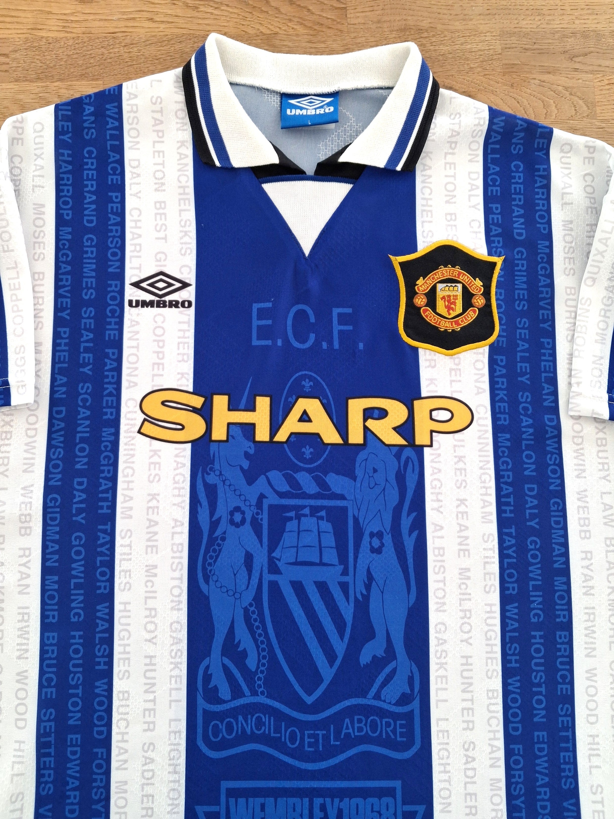 1994/95 Man Utd 3rd Football Shirt