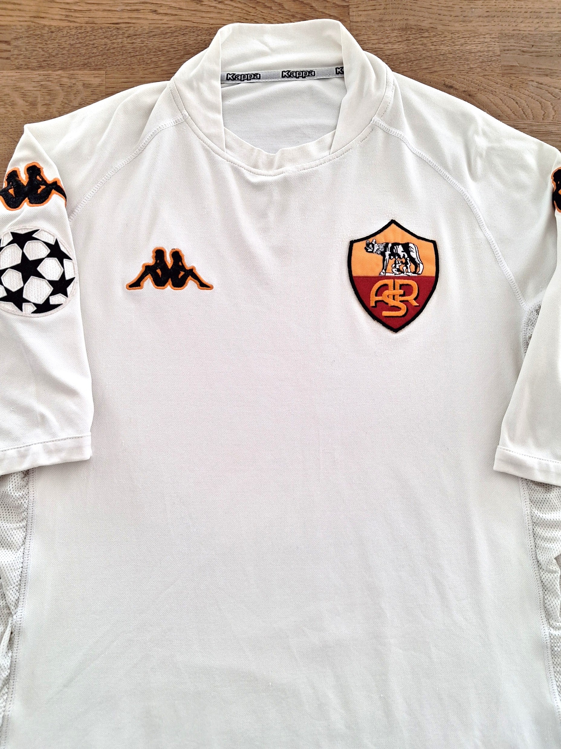 2002/03 Roma Away Champions League Football Shirt