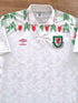 1990/91 Wales Away Football Shirt