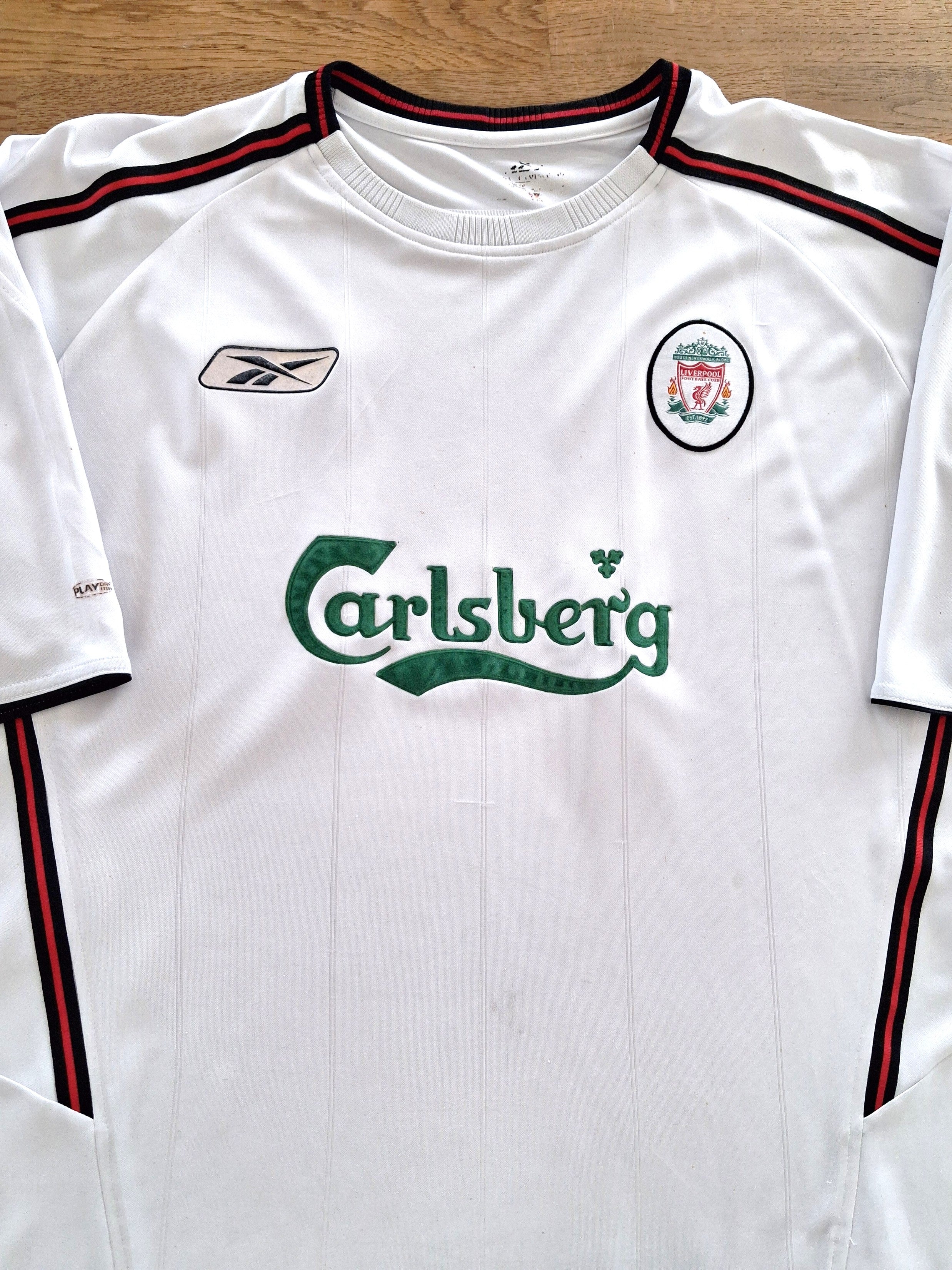 2003/04 Liverpool Away Football Shirt
