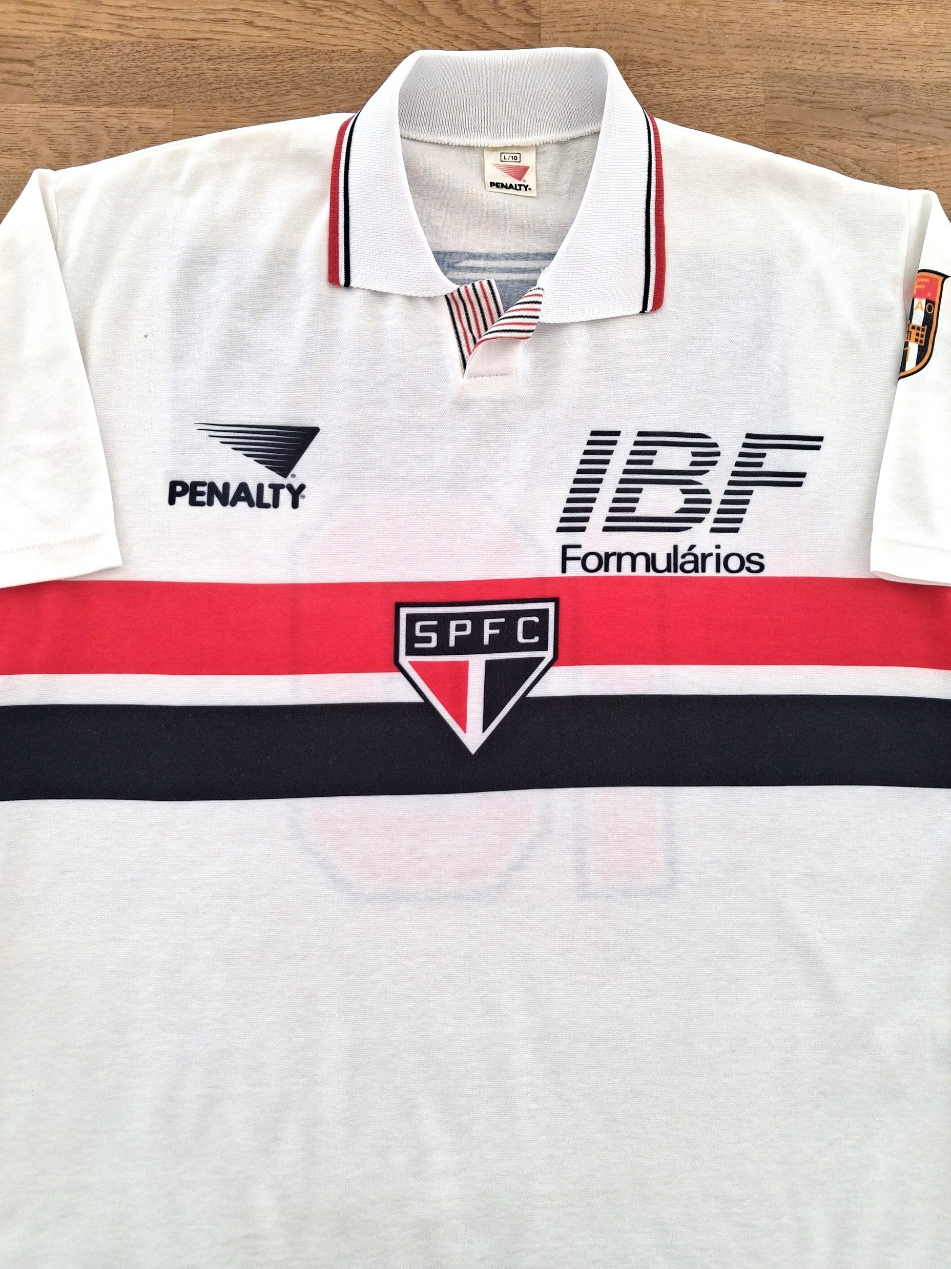 1991 Sao Paulo Home Football Shirt