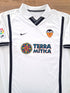 2000/01 Valencia Home La Liga Football Shirt