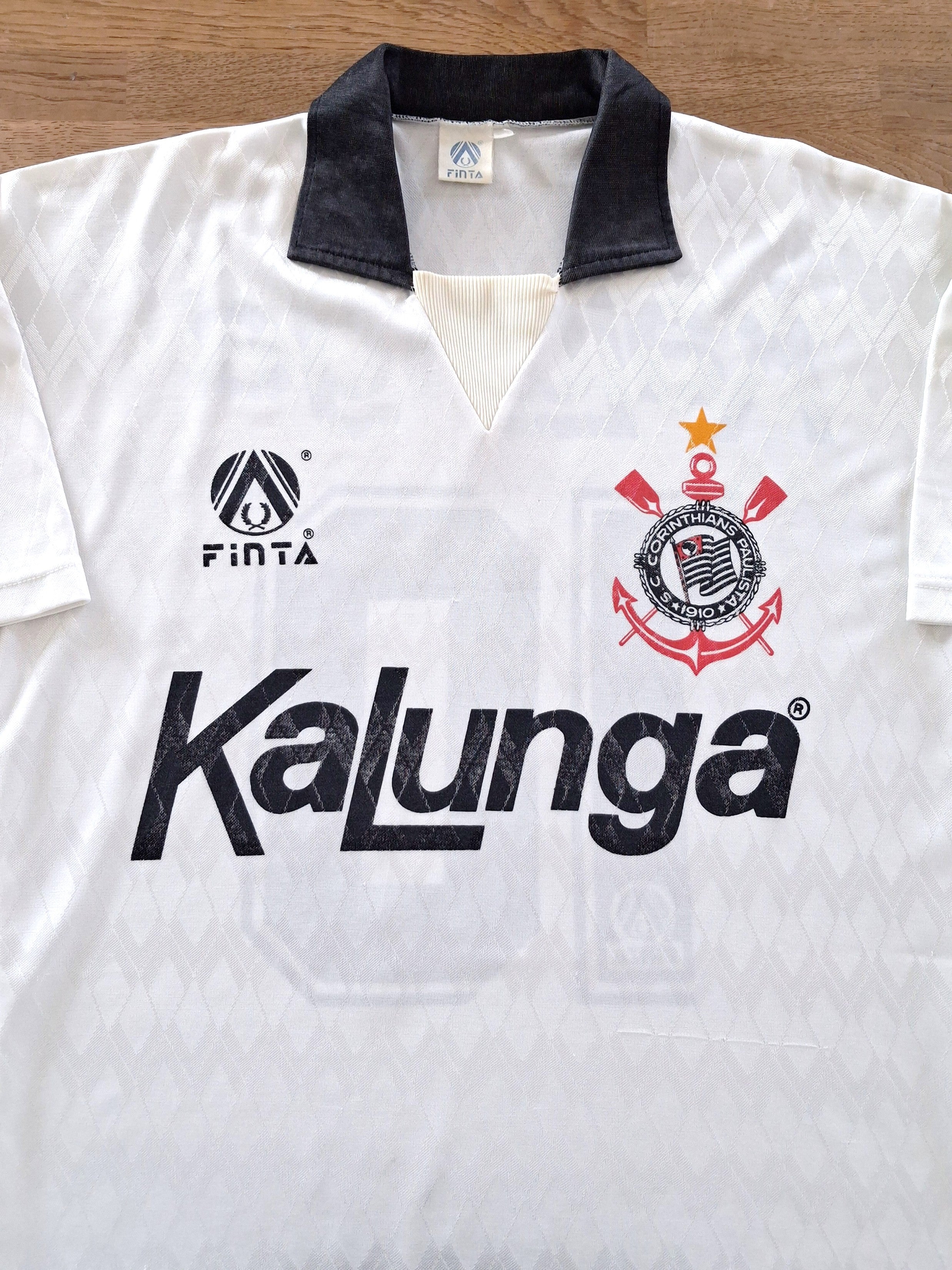 1990 Corinthians Home Football Shirt