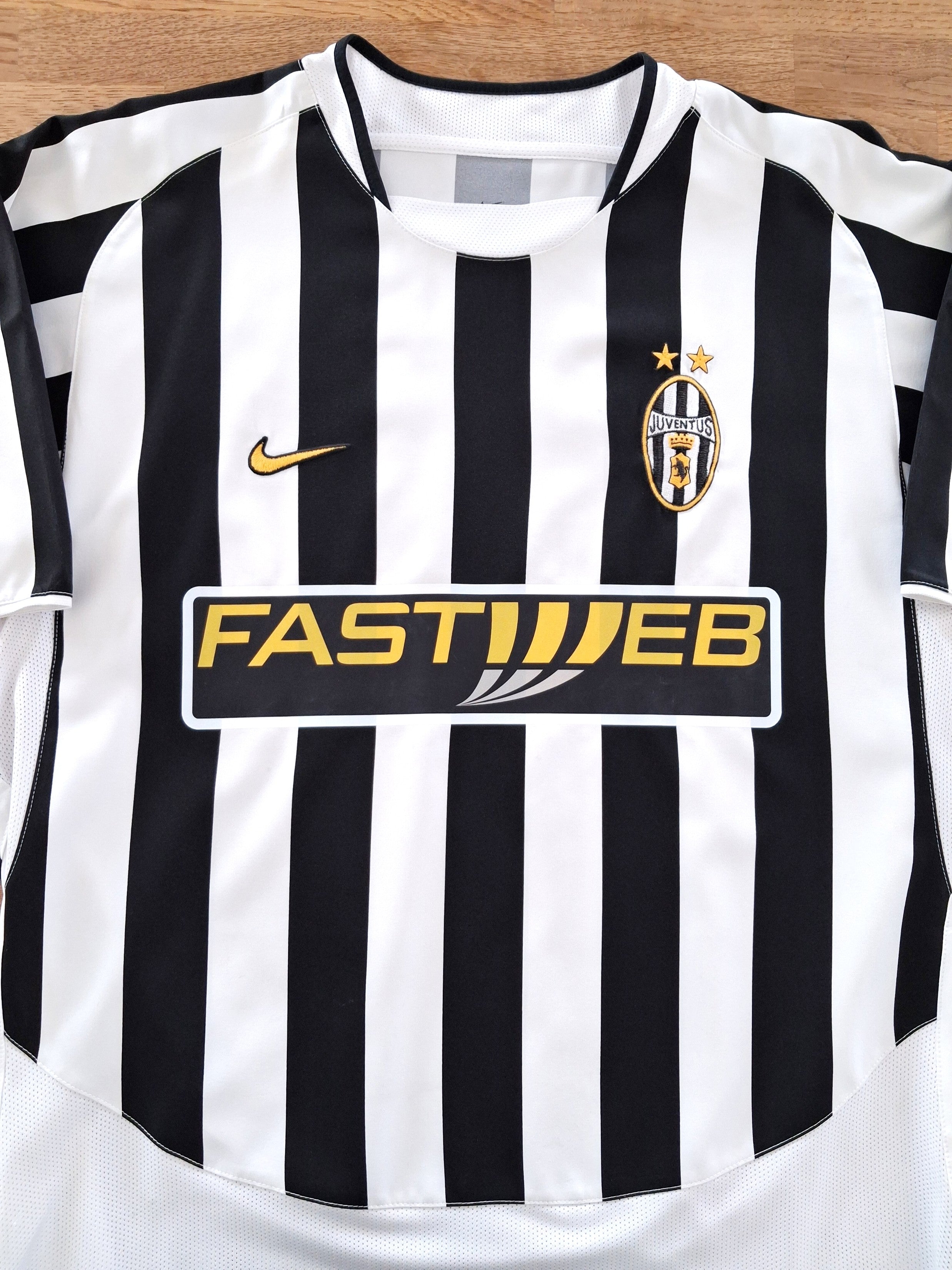 2003/04 Juventus Home Football Shirt