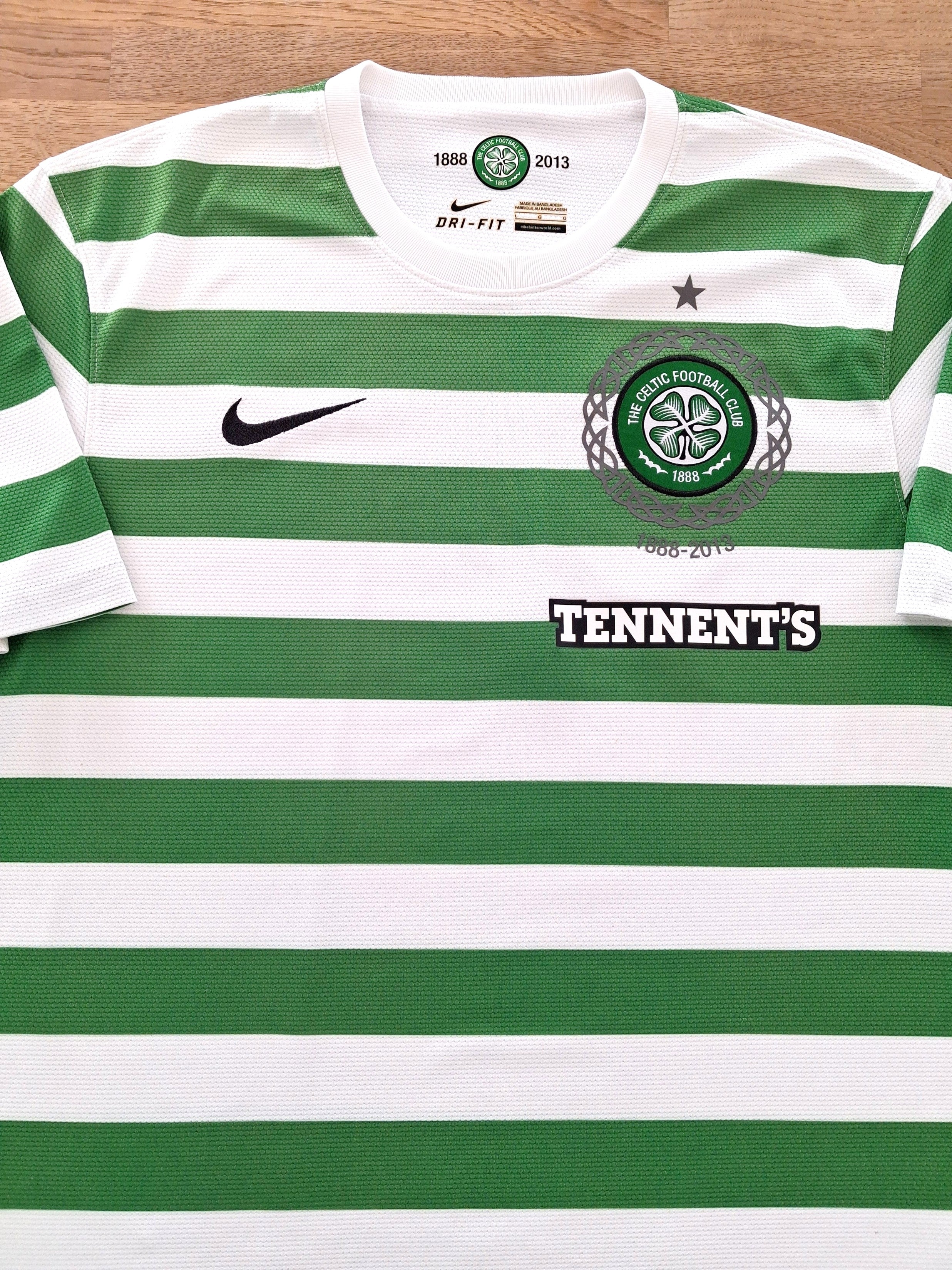 2012/13 Celtic Home '125th Anniversary' Football Shirt