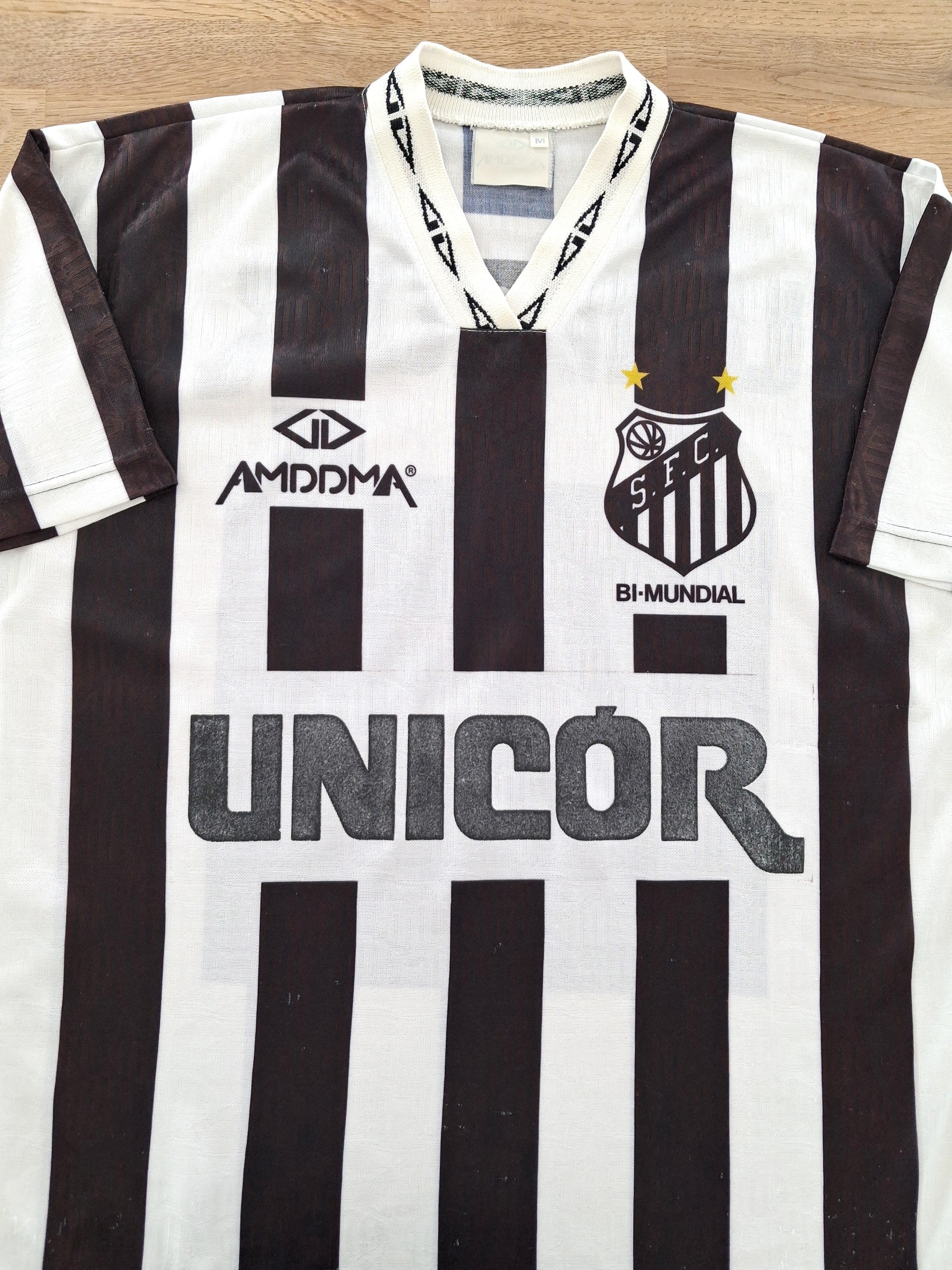 1995 Santos Away Football Shirt