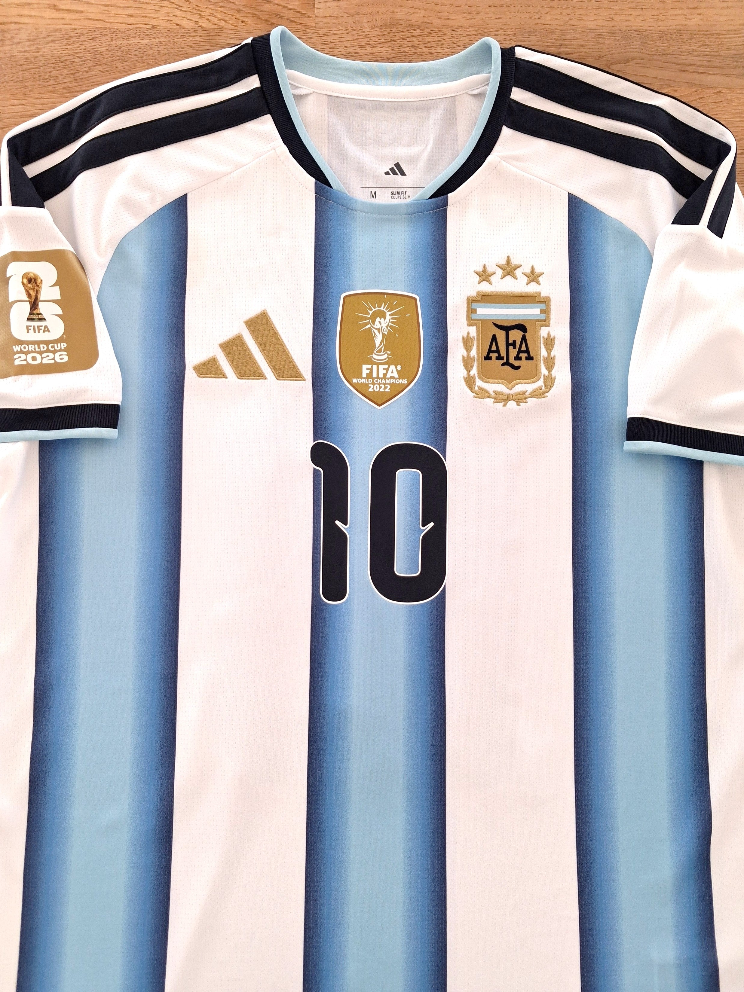 2026 Argentina Home World Cup Football Shirt Messi #10