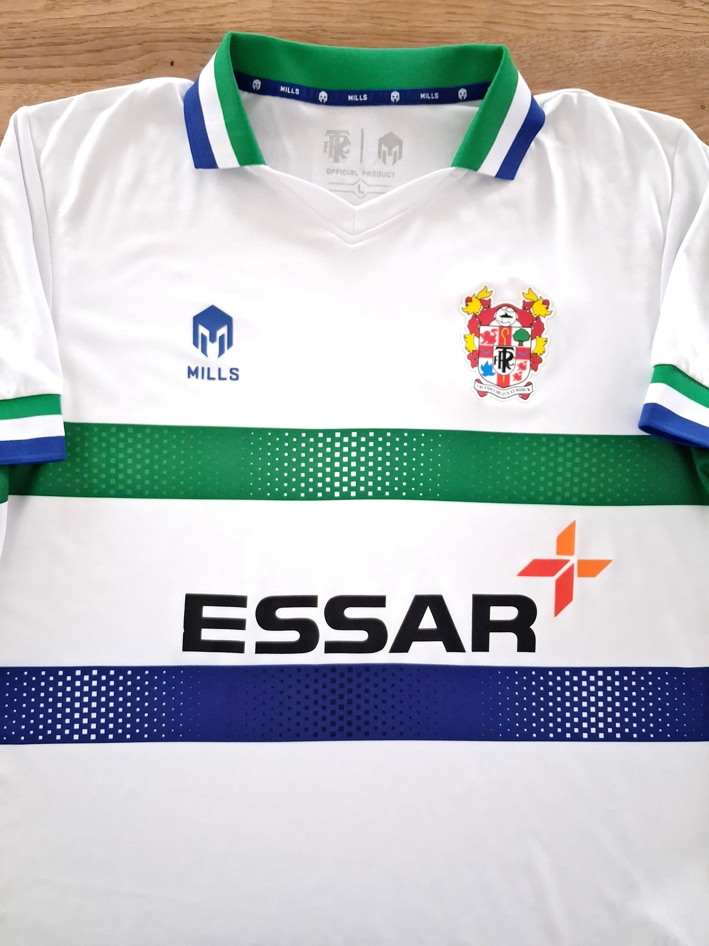 2021/22 Tranmere Rovers Home Football Shirt