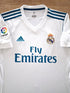 2017/18 Real Madrid Home La Liga Football Shirt