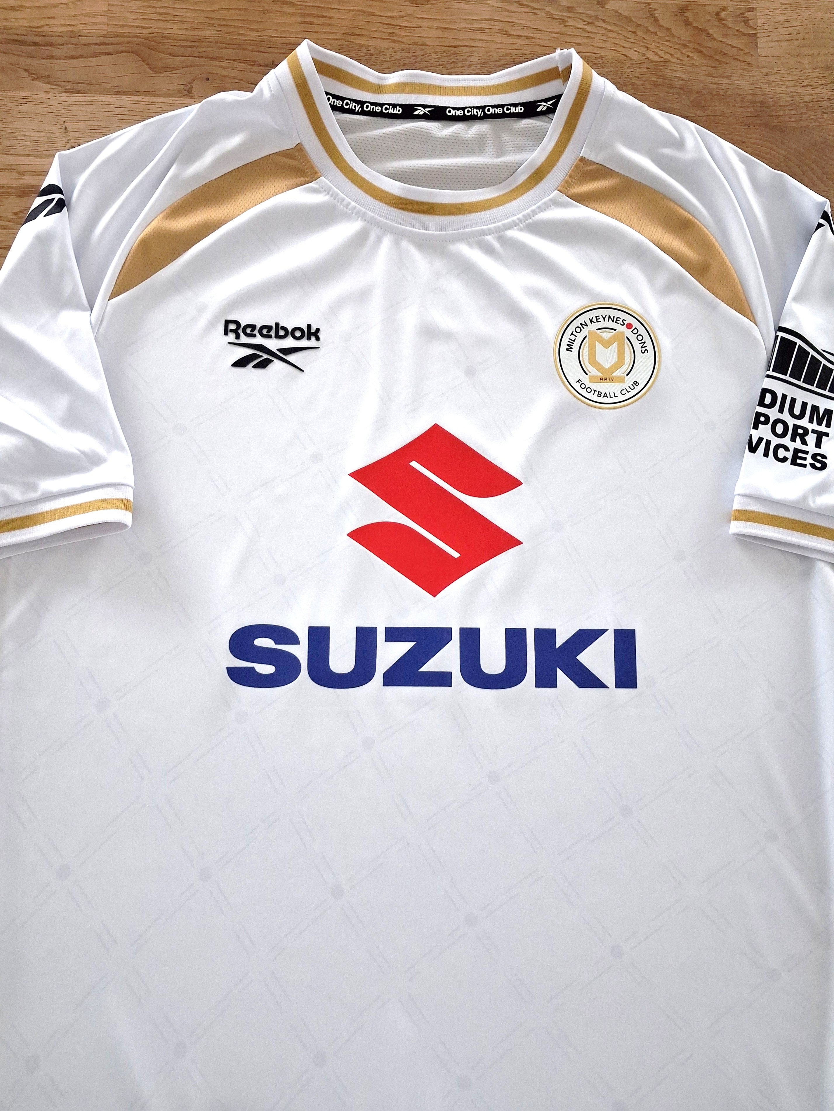 2025/26 MK Dons Home Football Shirt